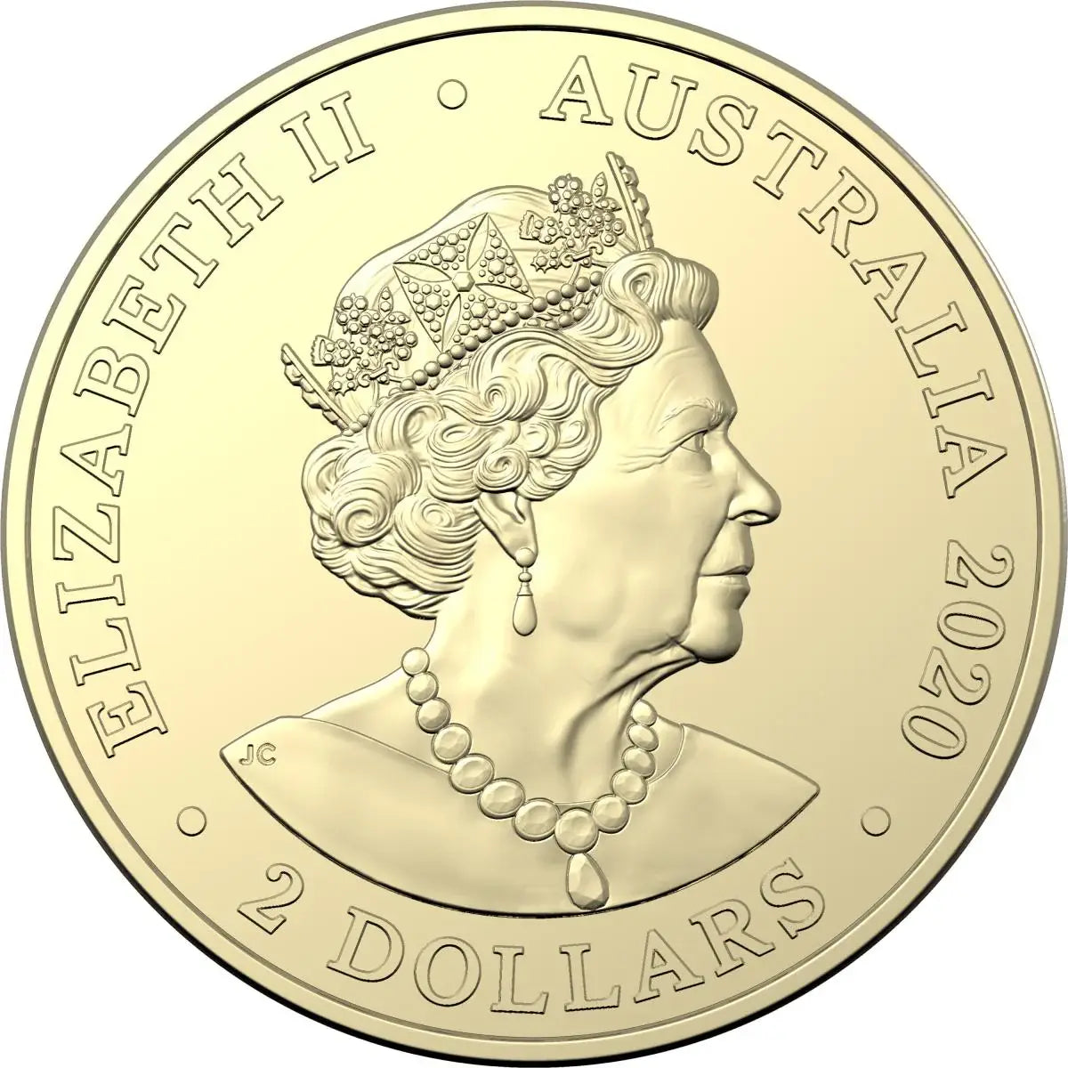 2020 $2 Firefighter UNC Coin - Mastercoins