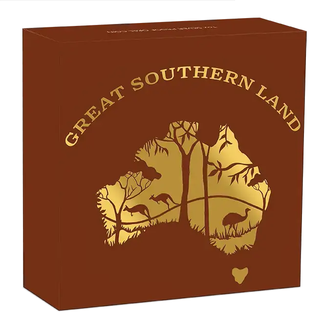 2020 Great Southern Land 1oz Silver Proof Opal Coin - Mastercoins