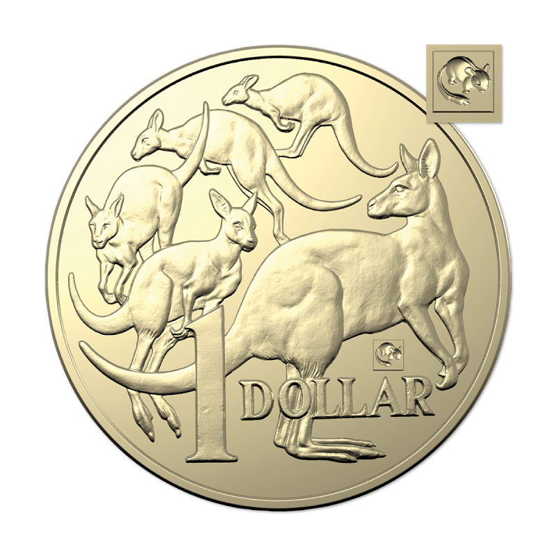 2021 $1 Mob of Roos 'Leadbeater's Possum' Privy Mark Uncirculated Coin - Melbourne ANDA - Mastercoins
