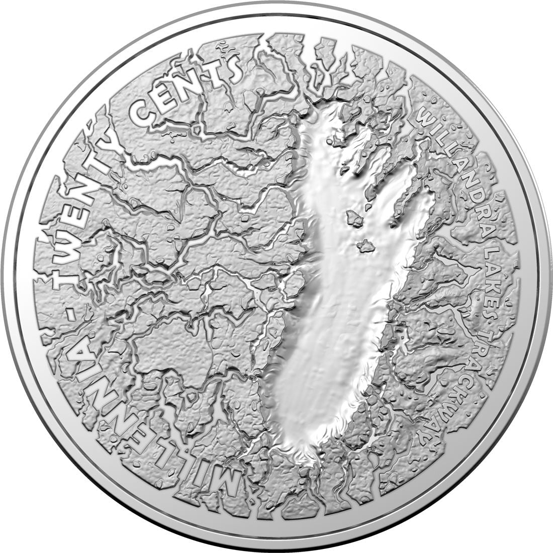 2021 20c Footprints in Time - Mungo National Park Uncirculated Coin - Mastercoins