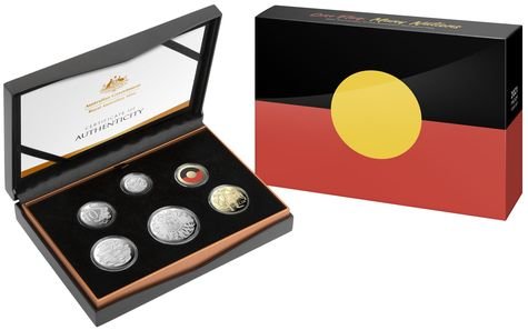 2021 Australian Proof Mint Set – 50th Anniversary of the Aboriginal Flag - Mastercoins