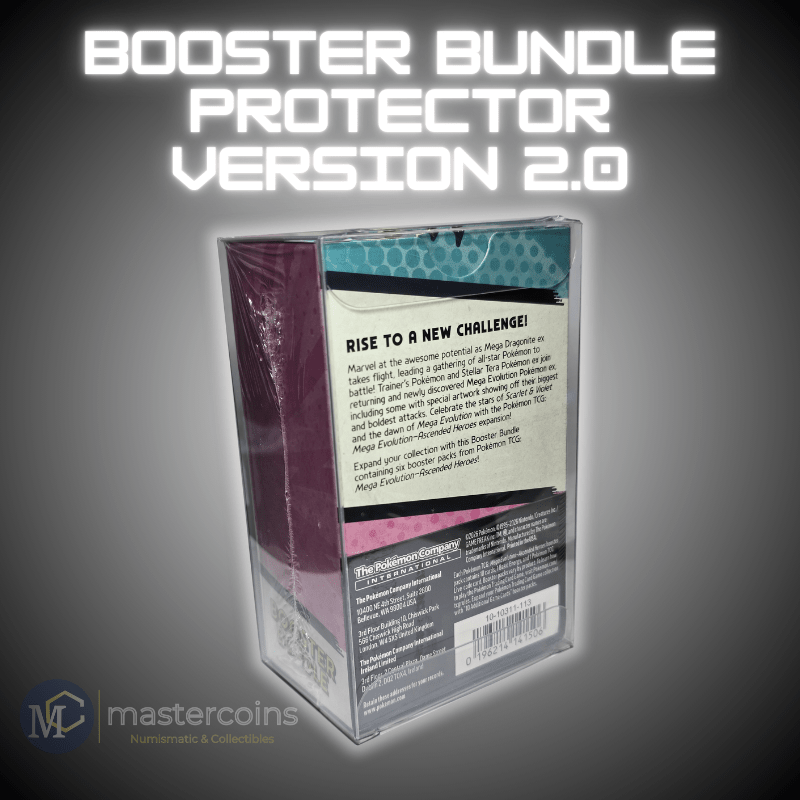Pokemon Booster Bundle Version 2.0 Premium Clear Protector (Extra Thick) - Mastercoins
