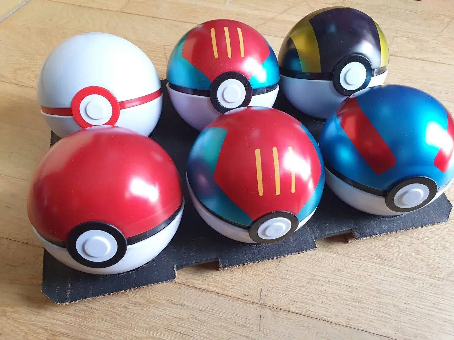 Pokemon EMPTY Pokeball Tins x6 - Mastercoins