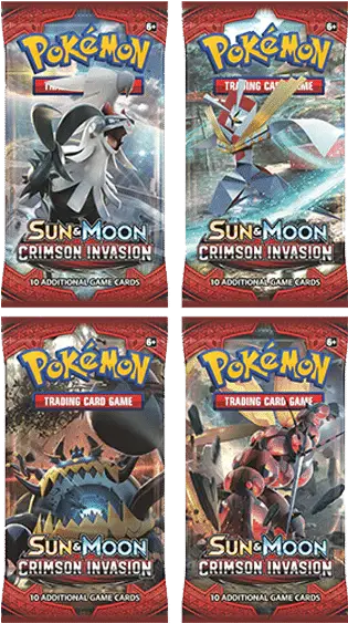 Pokemon TCG - Crimson Invasion Booster Packs - Mastercoins