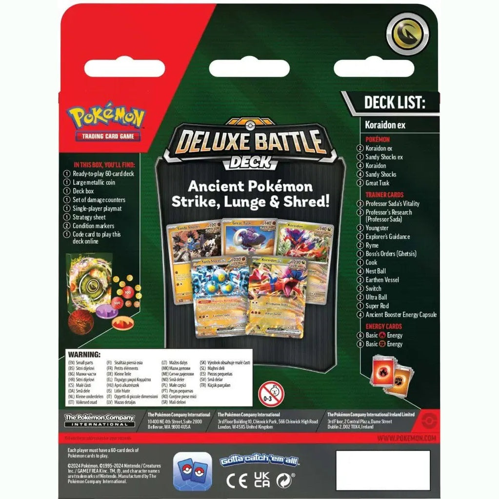 POKÉMON TCG Koraidon ex Deluxe Battle Deck - Mastercoins