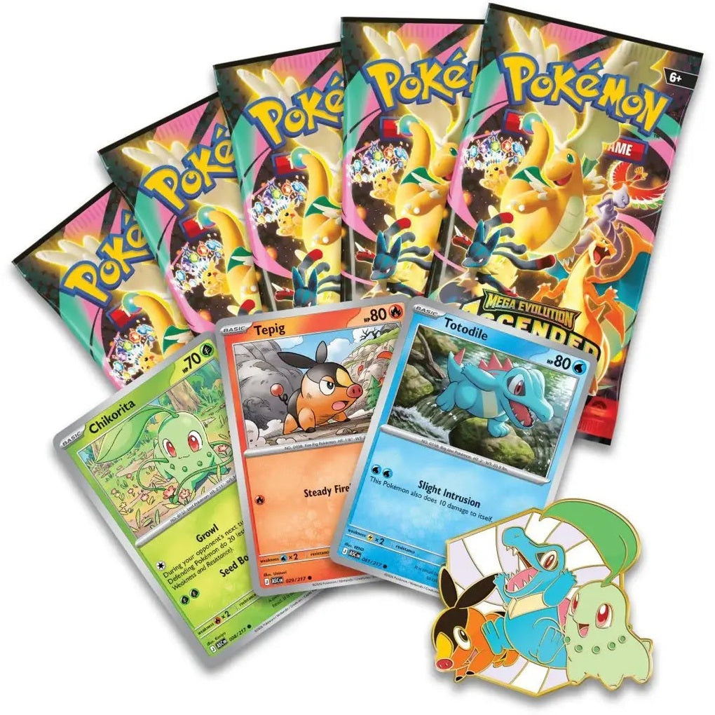 Pokémon TCG: Mega Evolution— Ascended Heroes First Partners Deluxe Pin Collection - Mastercoins