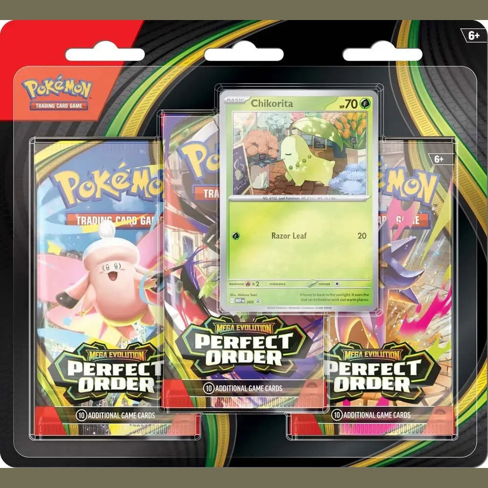 ポケモンTCG：メガシンカ-パーフェクトオーダー 3ブースターブリスター