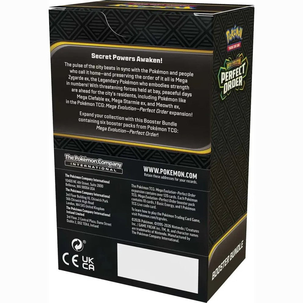 Pokémon TCG: Mega Evolution— Perfect Order Booster Bundle - Mastercoins