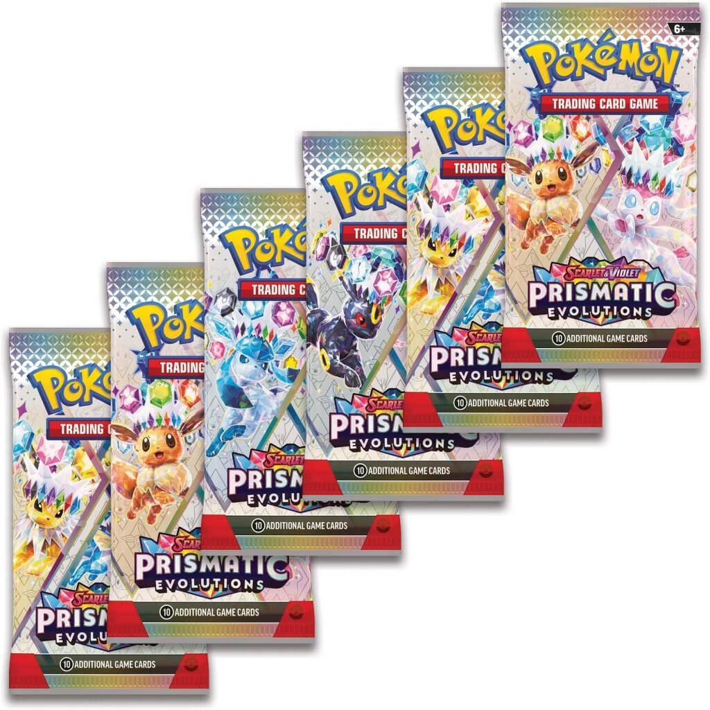 POKÉMON TCG Scarlet & Violet 8.5 Prismatic Evolutions Booster Bundle - Mastercoins