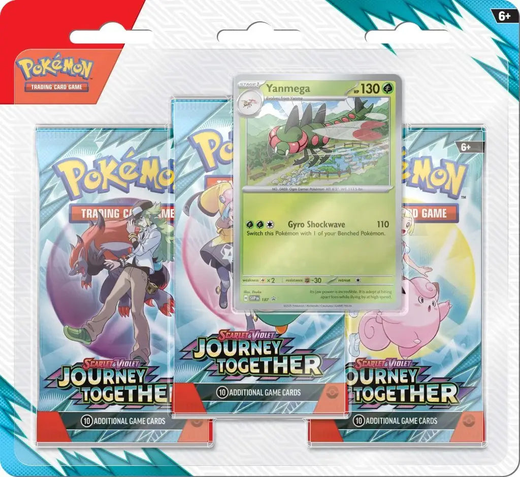 POKÉMON TCG Scarlet & Violet Journey Together Three Booster Blister - Mastercoins