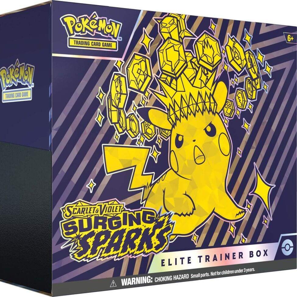 POKÉMON TCG Scarlet & Violet Surging Sparks Booster Box & ETB Bundle - Mastercoins