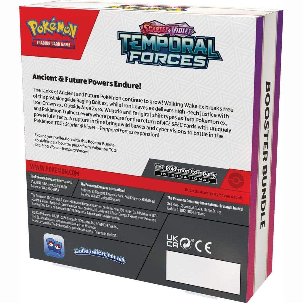 POKÉMON TCG Scarlet & Violet Temporal Forces Booster Bundle - Mastercoins