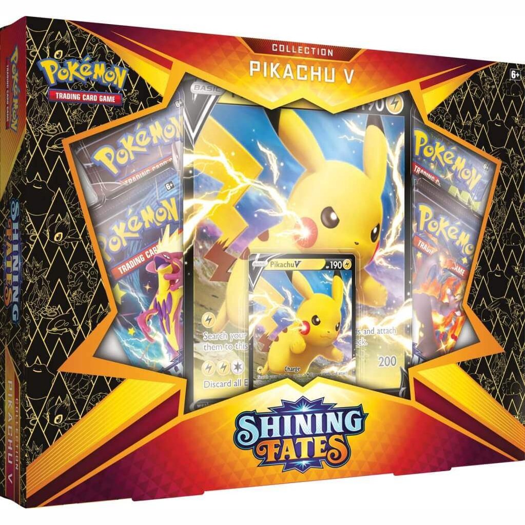 POKÉMON TCG Shining Fates - Pikachu V Box - Mastercoins