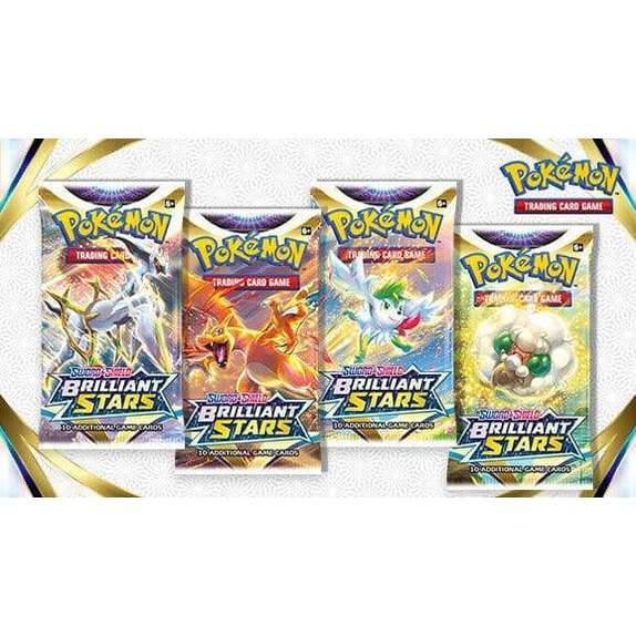 Pokemon TCG Sword and Shield - Brilliant Stars Booster Packs - Mastercoins