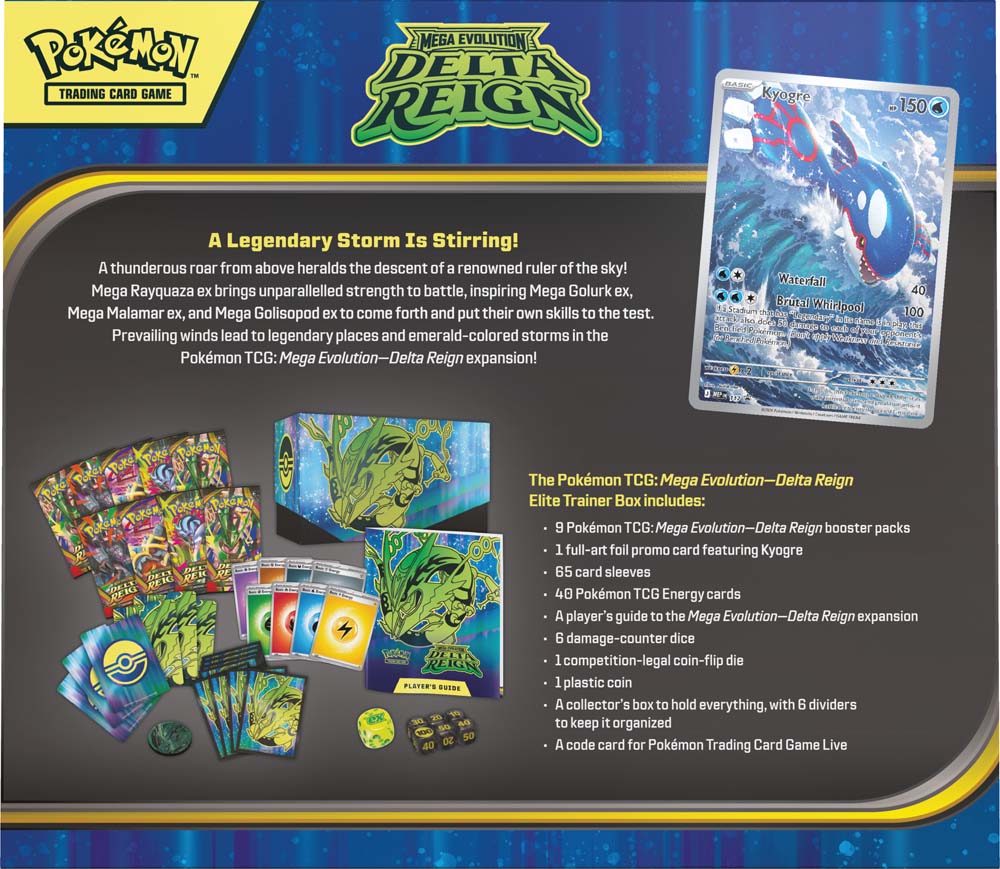 Delta Reign ETB contents