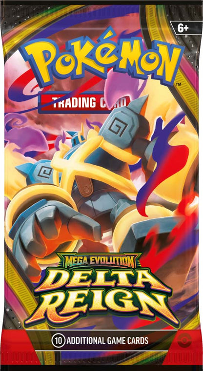 Pokémon TCG: Mega Evolution—Delta Reign Individual Booster Pack side