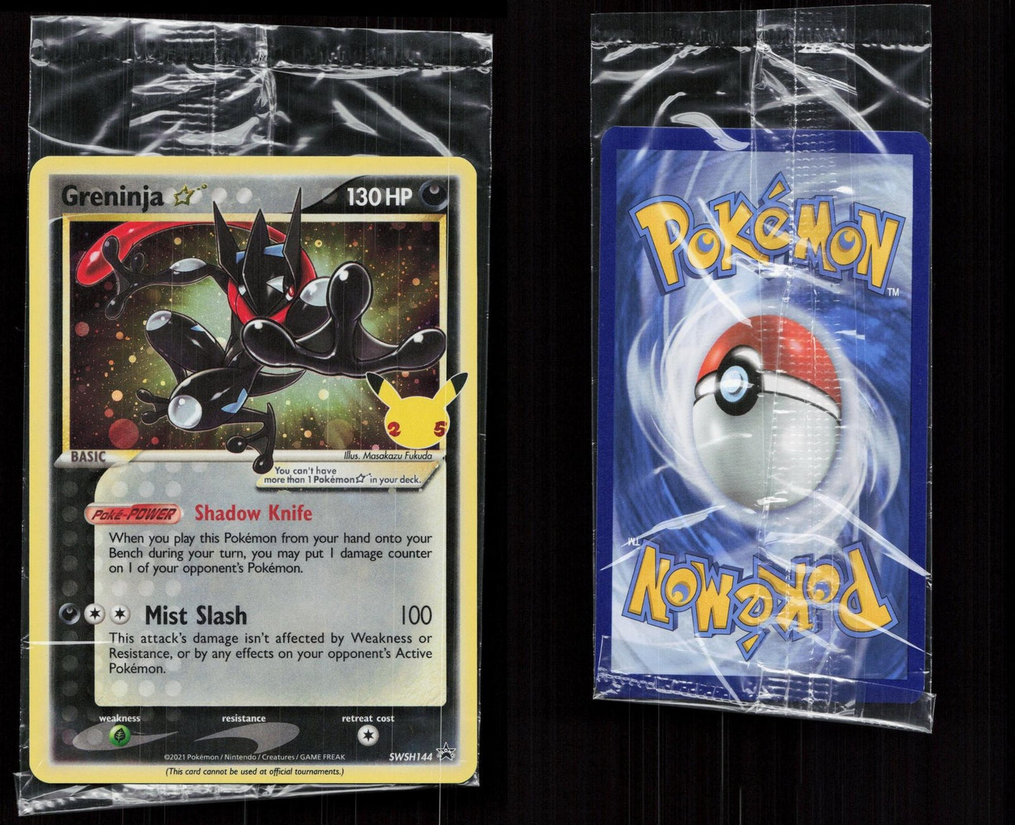 Greninja Star SWSH144 Sword & Shield Promo Sealed Mastercoins