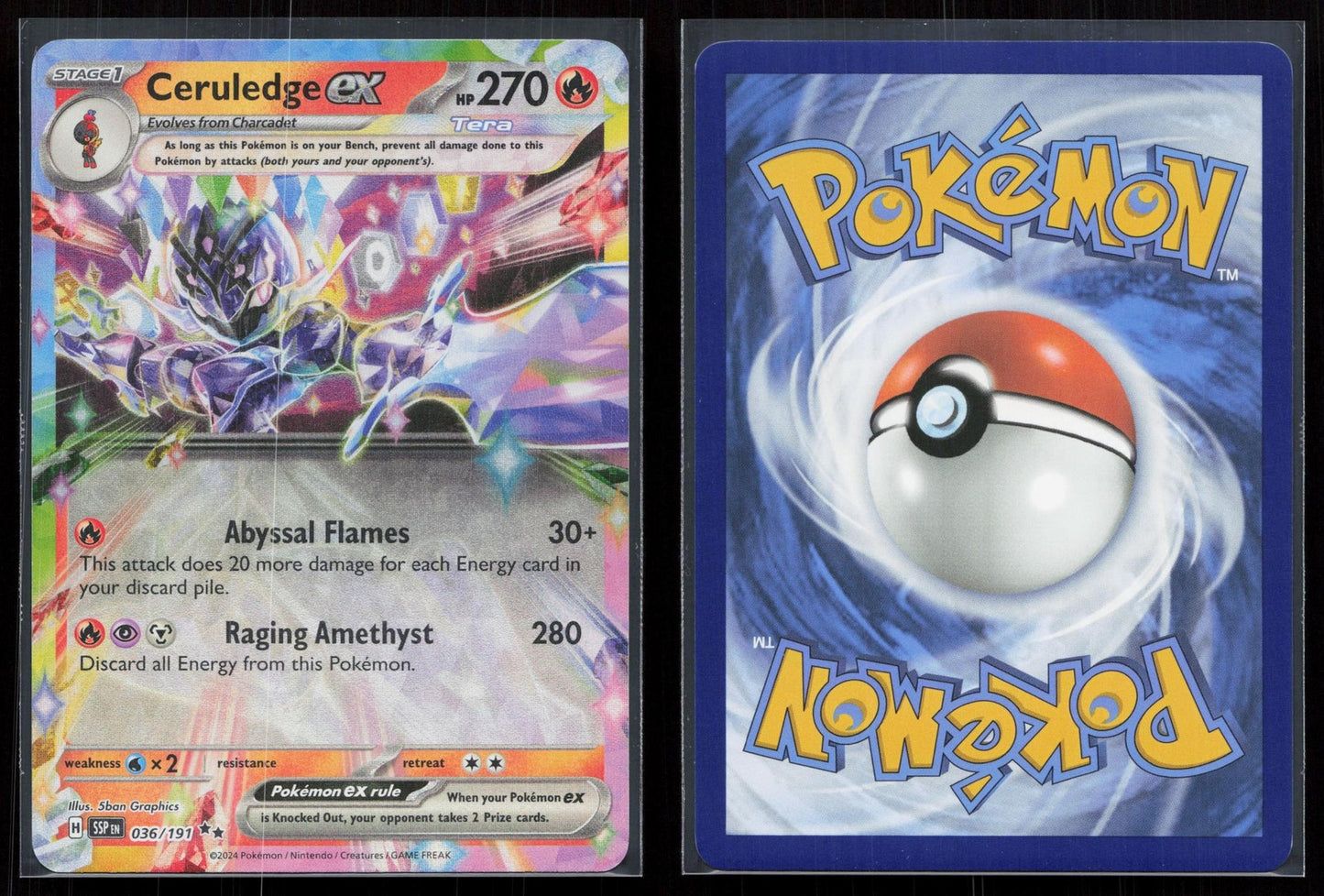 Ceruledge ex 036/191 Surging Sparks Mastercoins