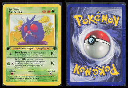 Venonat 63/64 Jungle 1st Edition Mastercoins