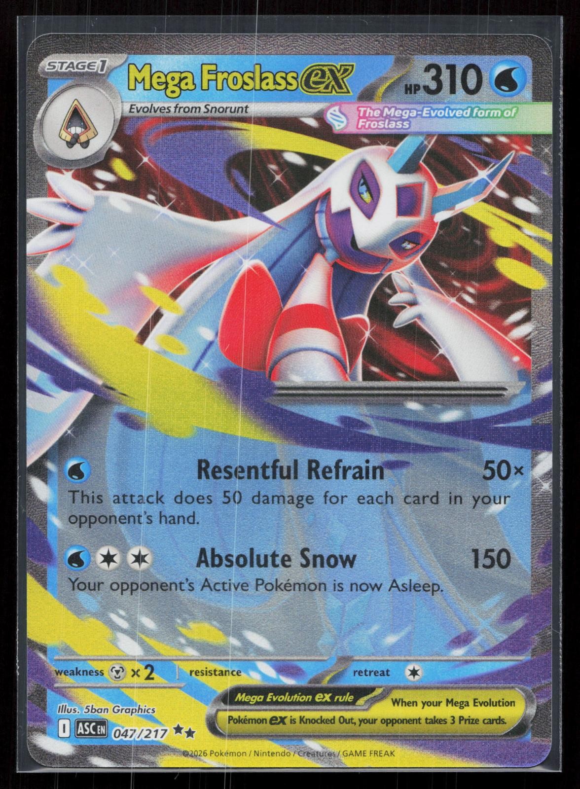 Mega Froslass ex 047/217 Ascended Heroes Mastercoins