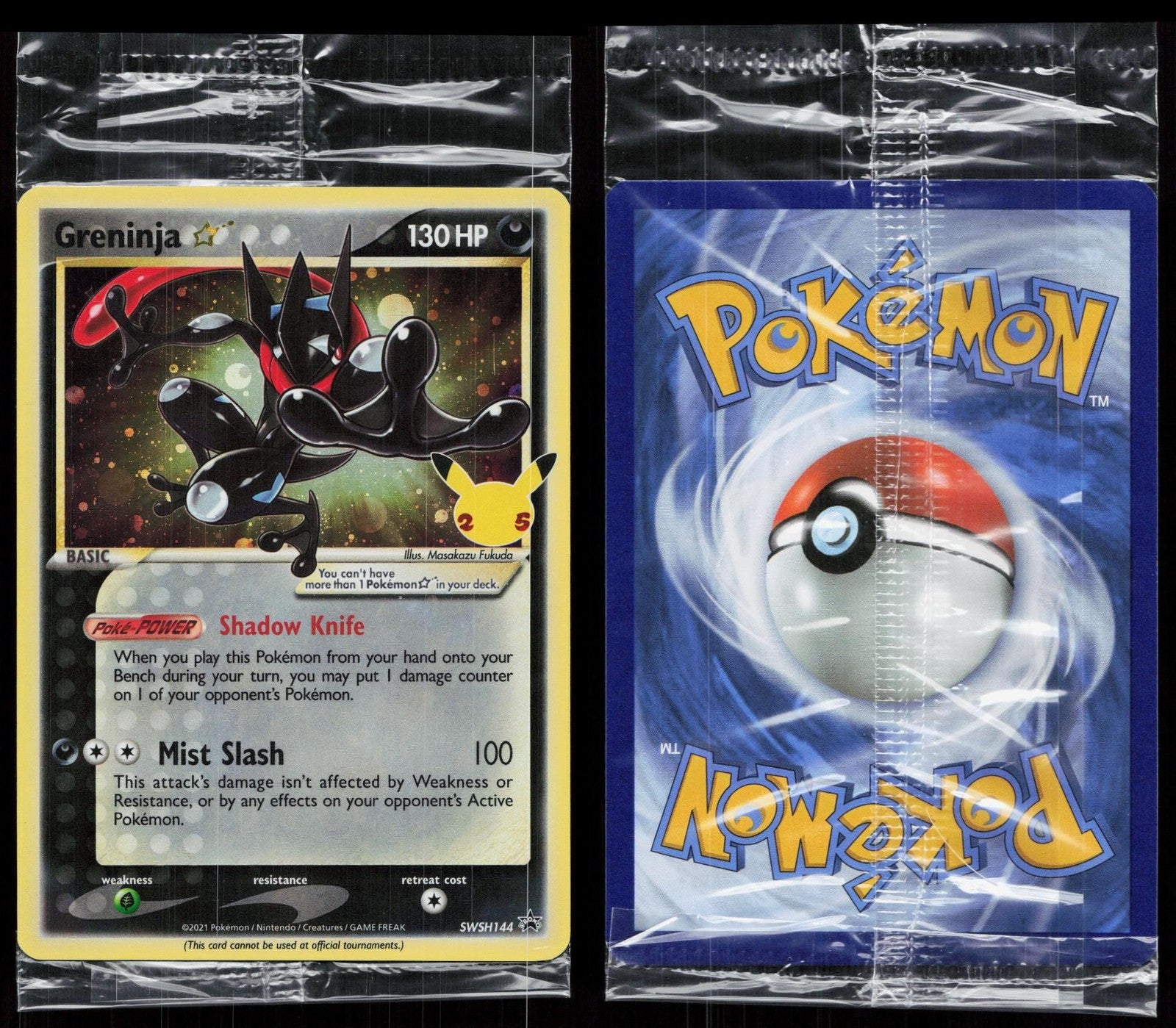 Greninja Star SWSH144 Sword & Shield Promo Sealed Mastercoins