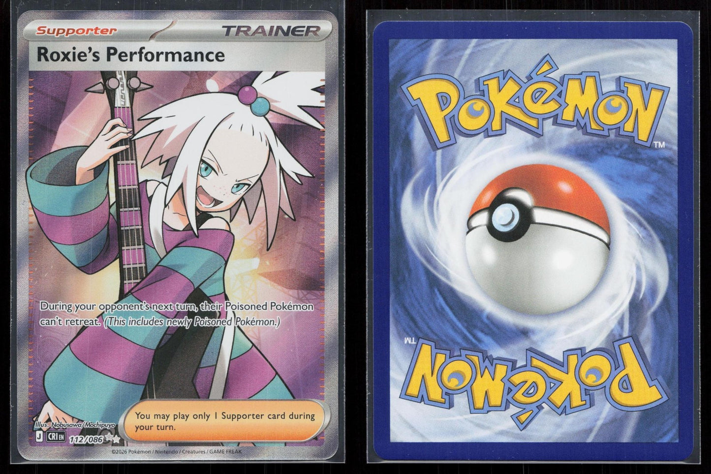 Roxie's Performance 112/086 ME04: Chaos Rising Mastercoins