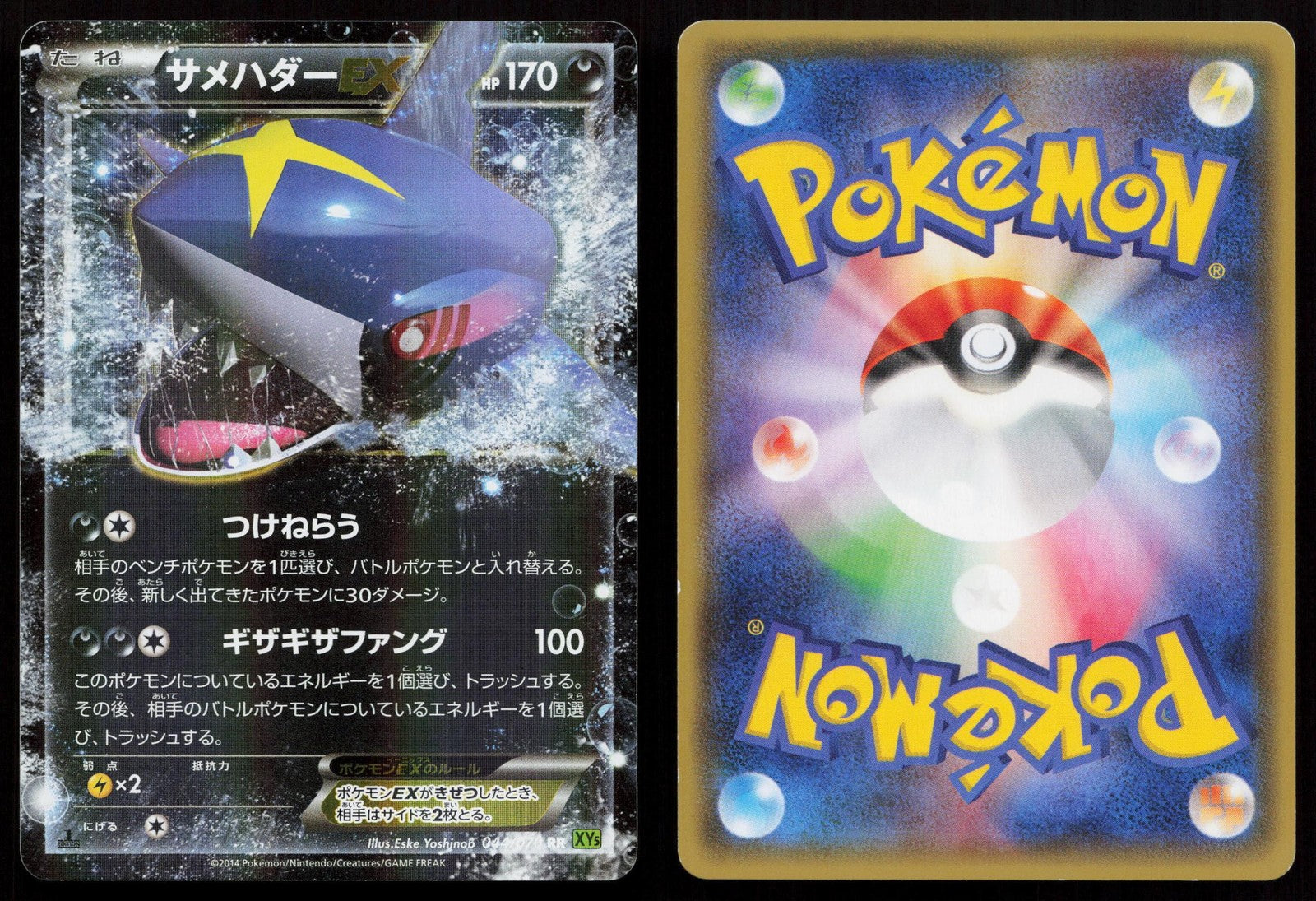 Sharpedo EX 070/171 The Best of XY Japanese Mastercoins