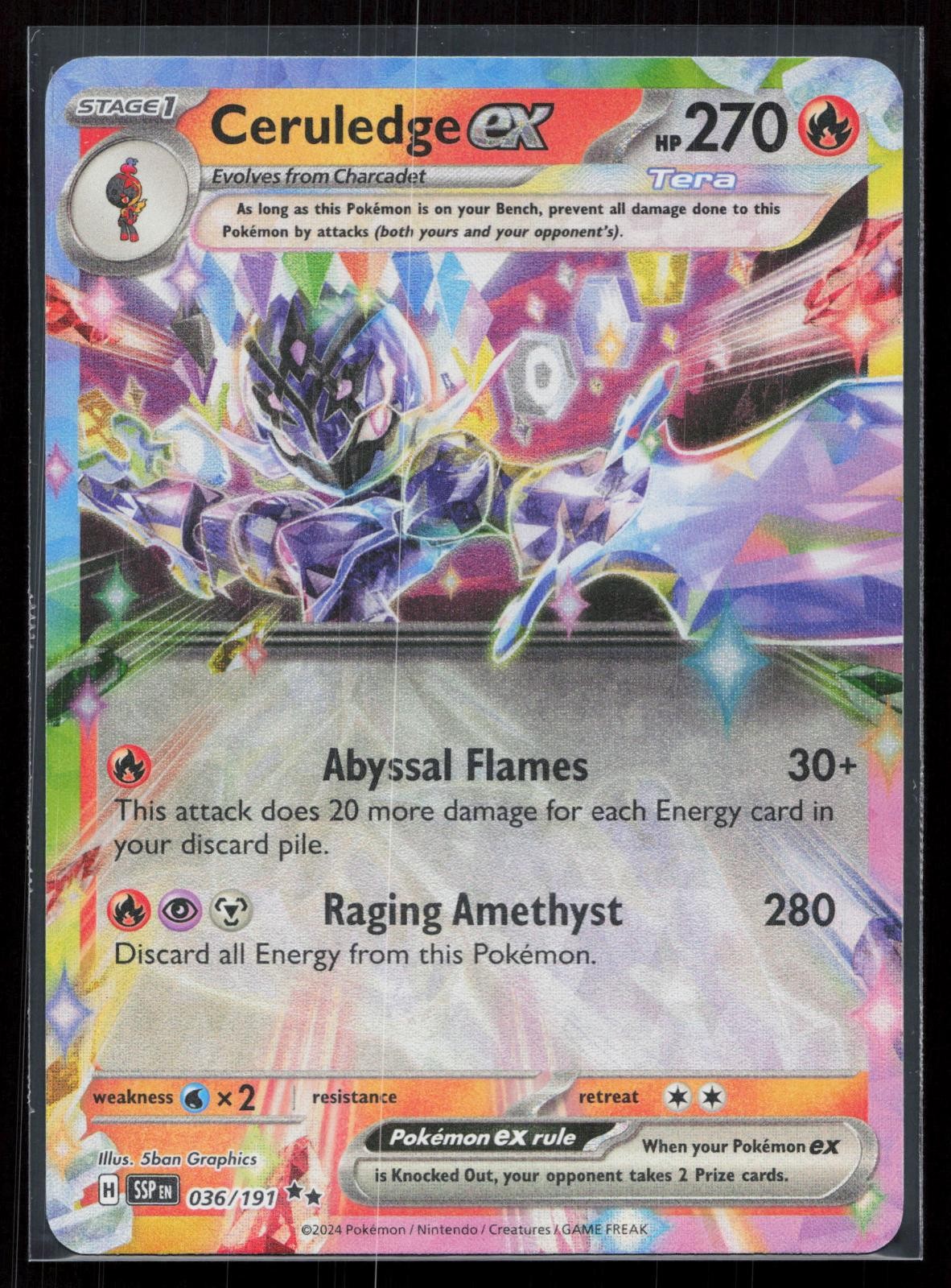 Ceruledge ex 036/191 Surging Sparks Mastercoins