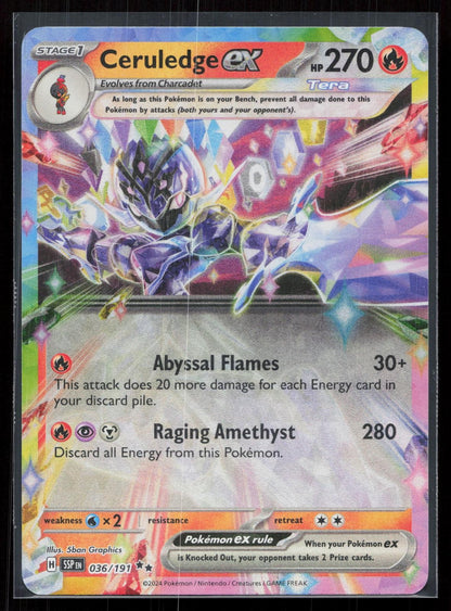 Ceruledge ex 036/191 Surging Sparks Mastercoins