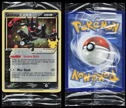 Greninja Star SWSH144 Sword & Shield Promo Sealed Mastercoins