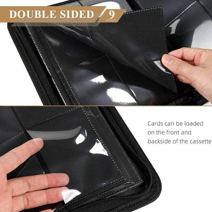 12 Pocket Zip Trading Card Binder - TEAL - Mastercoins