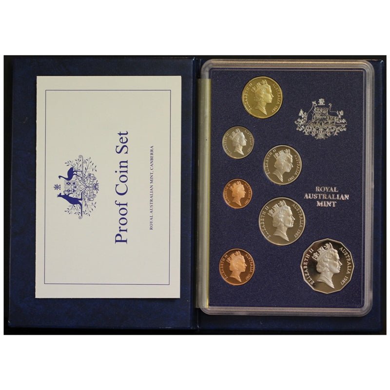 1987 Royal Australian Mint Proof Coin Set - Mastercoins