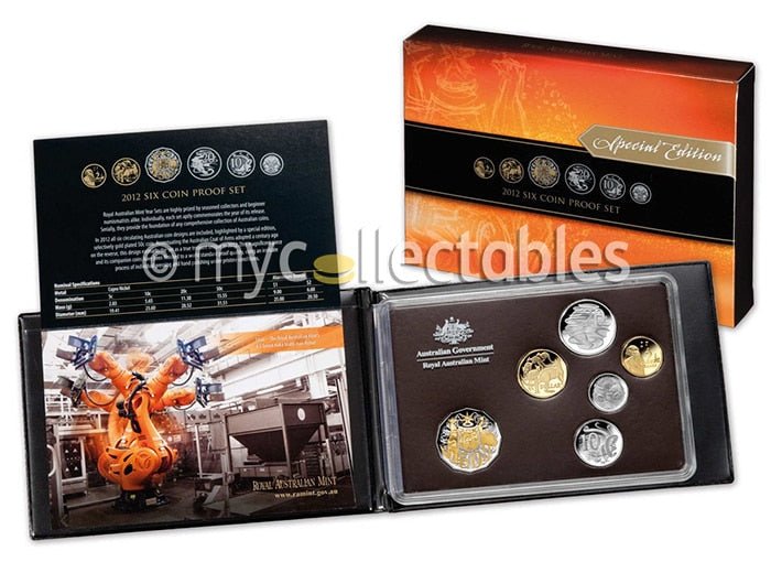 2012 Six Coin Proof Set - Special Edition - Mastercoins