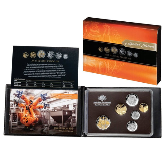2012 Six Coin Proof Set - Special Edition - Mastercoins