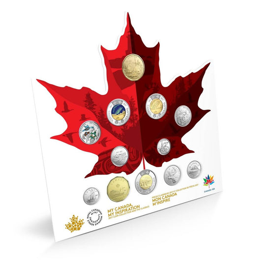 2017 150th Circulation 12 Coin Collection - Includes Glow in Dark Toonie - Mastercoins
