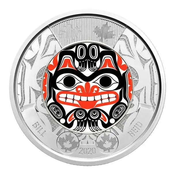 カナダ王立造幣局発行 2ドル（トゥーニー/Toonie）10周年記念 2020年カナダ 2ドル ビル・リード トゥーニー カラー UNC ミントロール