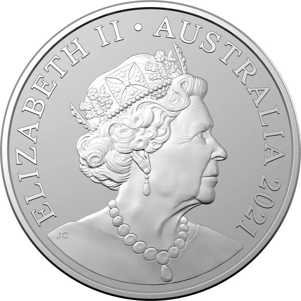 2021 $1 Centenary Of Ginger Meggs Coloured Two Coin 1/2 oz Silver - Mastercoins