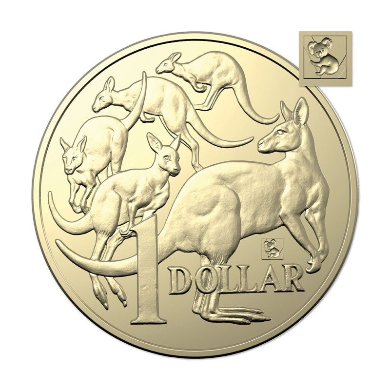 2021 $1 Mob of Roos 'Koala' Privy Mark Uncirculated Coin - Brisbane ANDA - Mastercoins