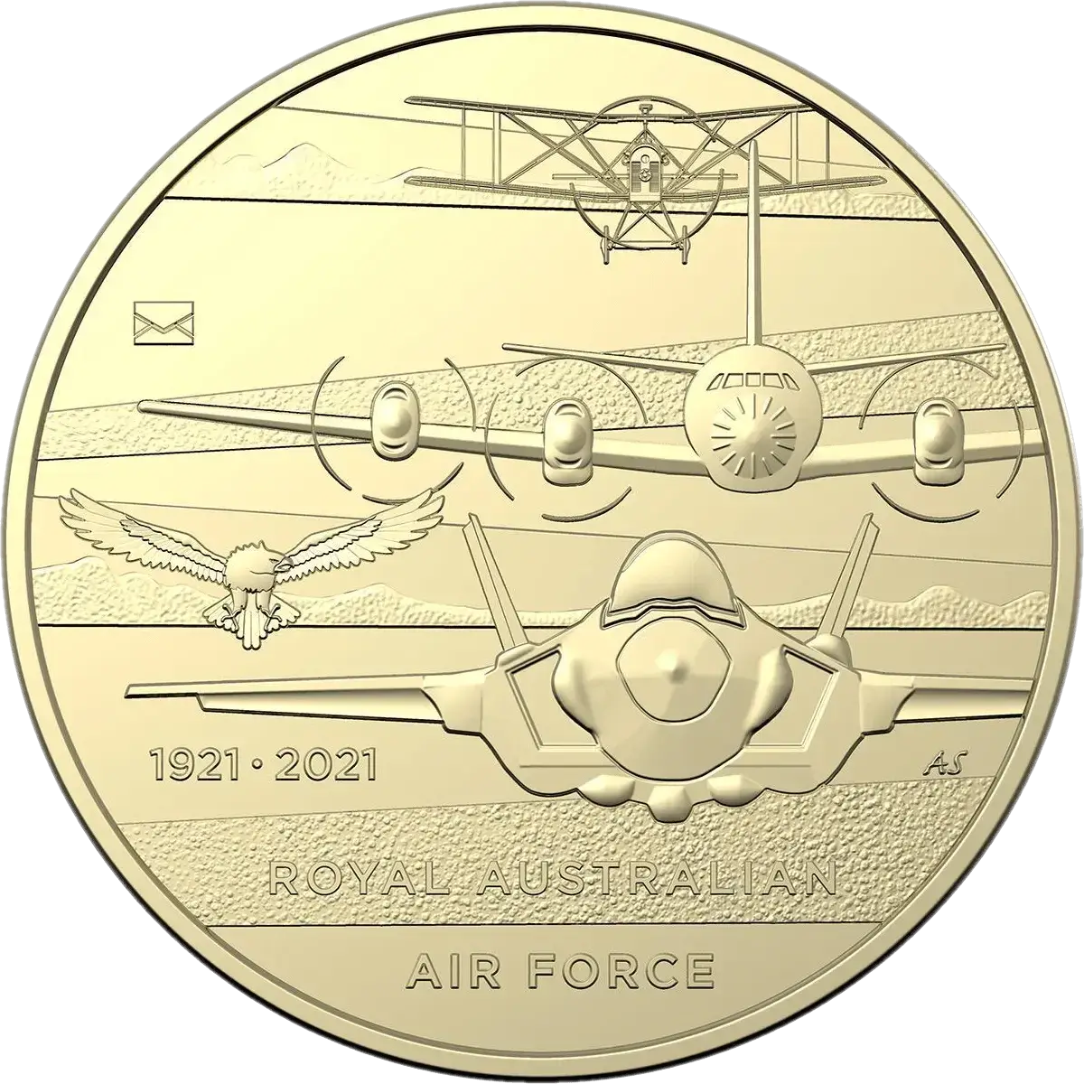 2021 $1 RAAF Centenary PNC - Mastercoins