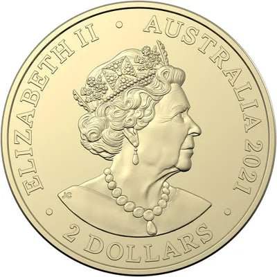 2021 $2 Aboriginal Flag UNC Coin - Mastercoins