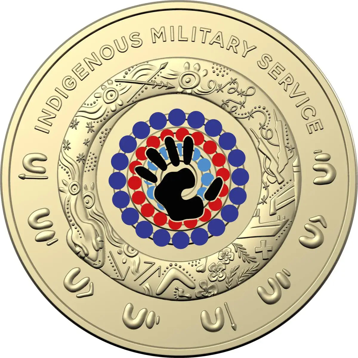 2021 $2 Indigenous Military Service Coin - UNC - Mastercoins