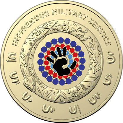 2021 $2 Indigenous Military Service Coin - UNC - Mastercoins
