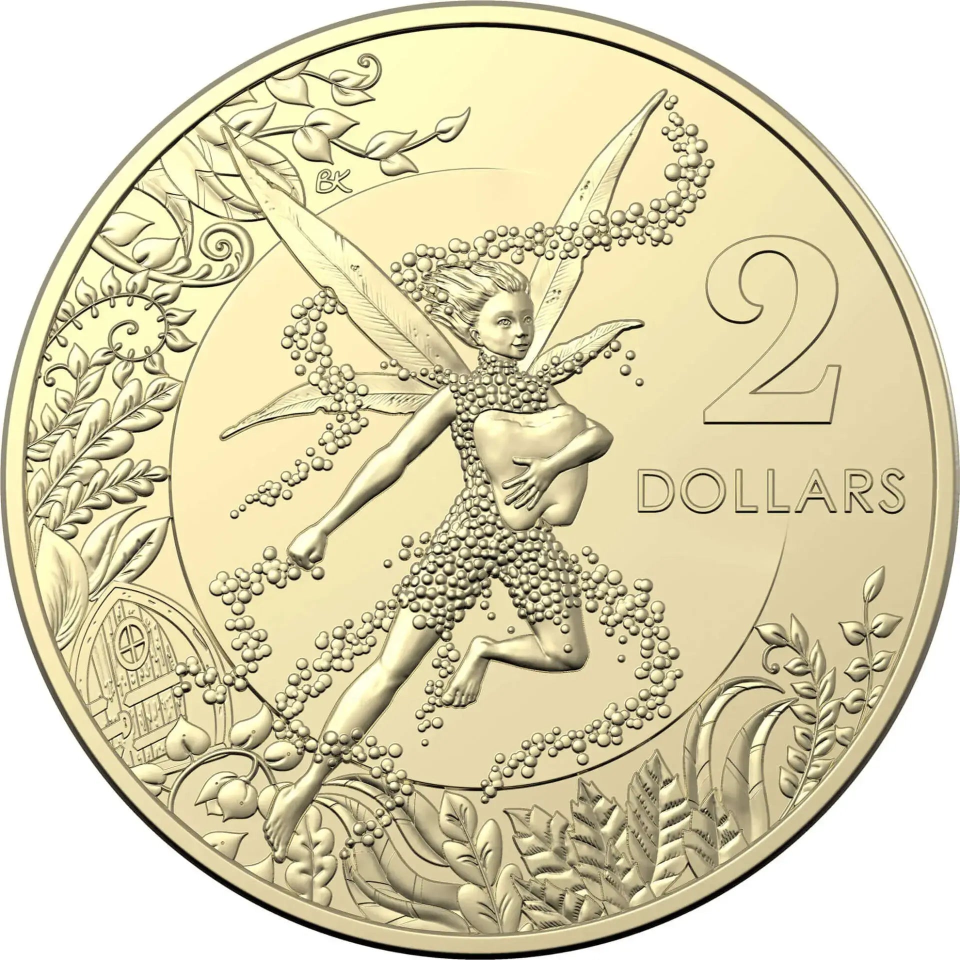 2021 $2 Tooth Fairy Uncirculated Coin in Card - Mastercoins