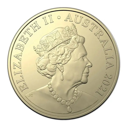 2021 Ginger Meggs Centenary Coloured 2 Coin $1 UNC Set - Mastercoins