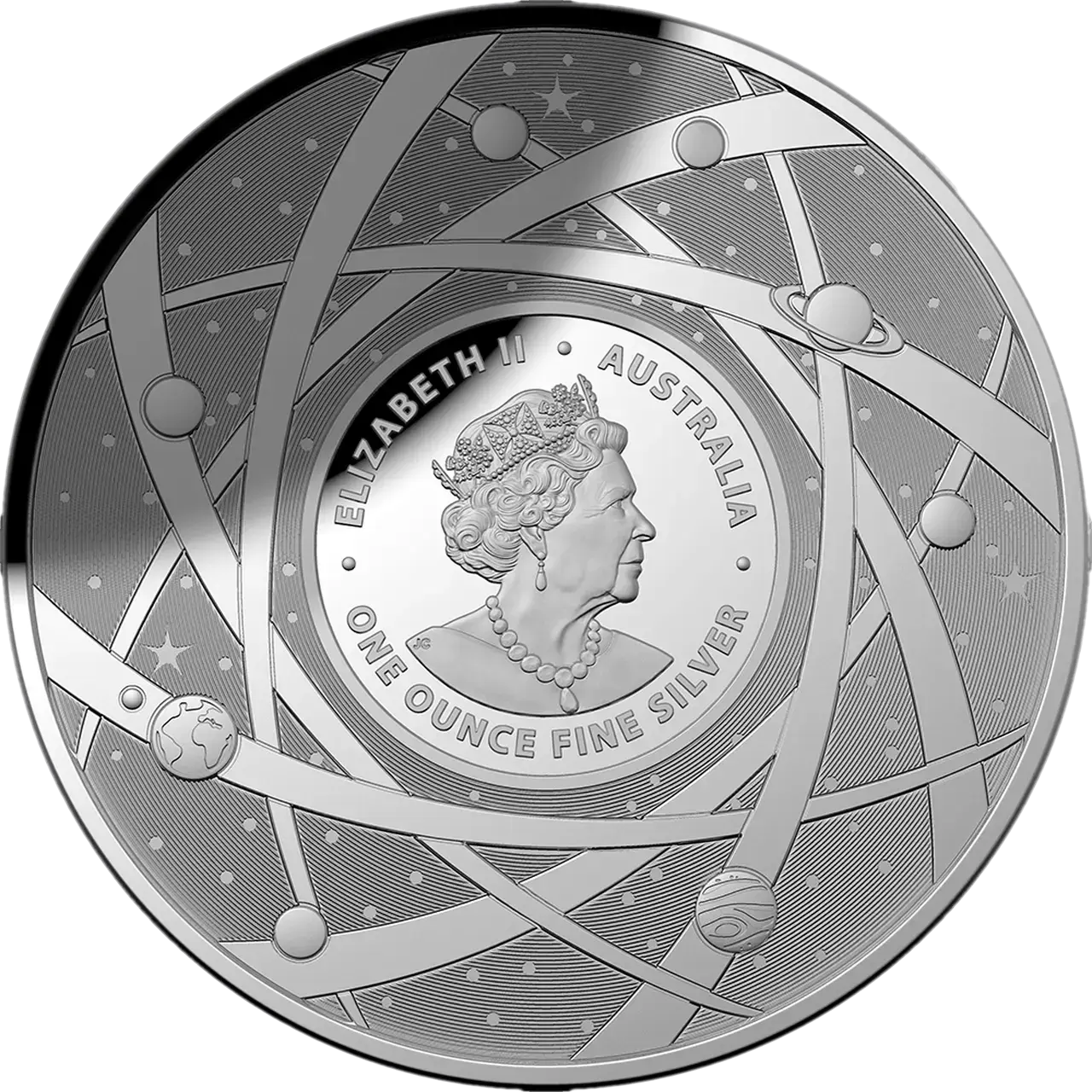 2021 The Earth & Beyond - The Milky Way $5 Silver Proof Domed Coin - Mastercoins