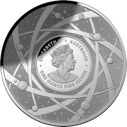 2021 The Earth & Beyond - The Milky Way $5 Silver Proof Domed Coin - Mastercoins