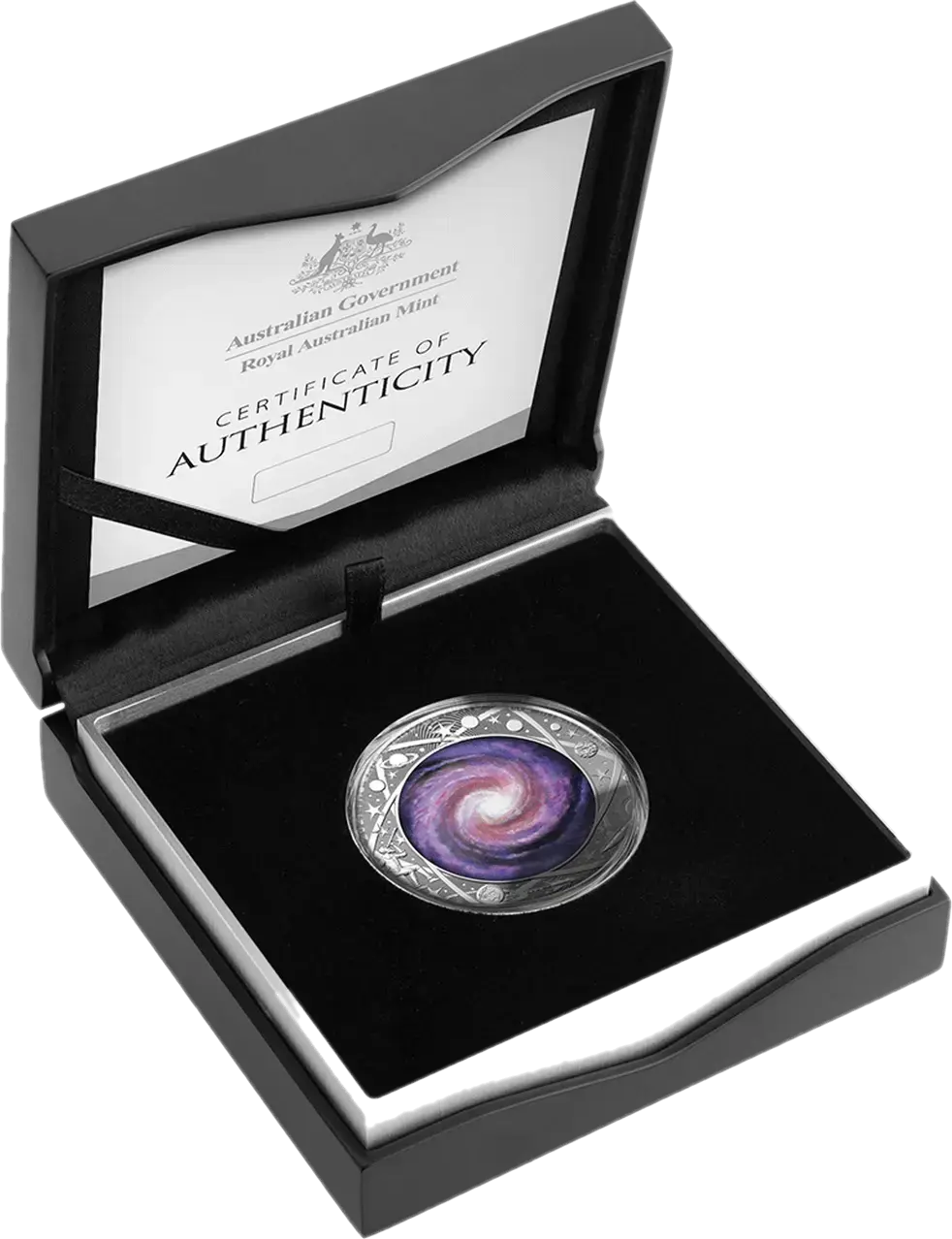 2021 The Earth & Beyond - The Milky Way $5 Silver Proof Domed Coin - Mastercoins