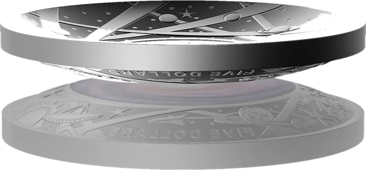 2021 The Earth & Beyond - The Milky Way $5 Silver Proof Domed Coin - Mastercoins
