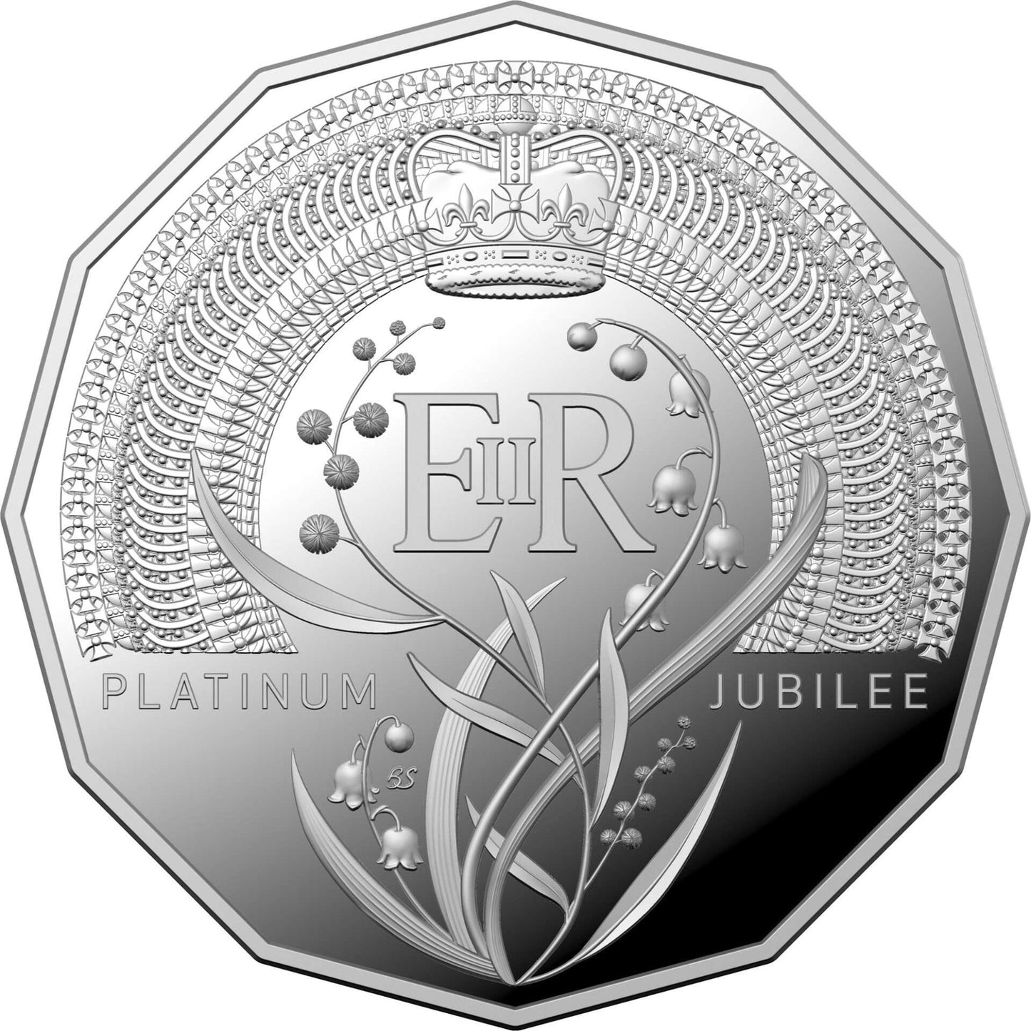 2022 50c Silver Proof Platinum Jubilee of HM Queen Elizabeth II - Mastercoins