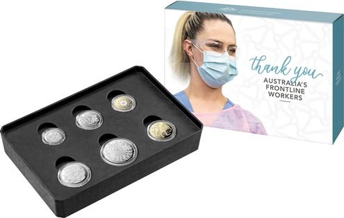 2022 Australian Proof Mint Set – Thank You Frontline Workers - Mastercoins